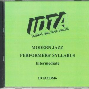 MODERN JAZZ -  INTERMEDIATE EXAMINATION CD - DIGITAL DOWNLOAD