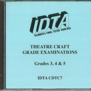 THEATRE CRAFT GRADE EXAMINATIONS CD GRADES 3, 4 & 5 - DIGITAL DOWNLOAD