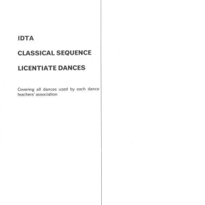 CLASSICAL SEQUENCE LICENTIATE DANCES.