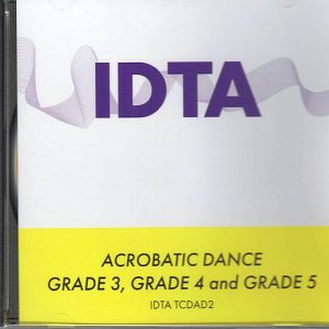 ACROBATIC DANCE GRADE 3, GRADE 4 & GRADE 5 CD - DIGITAL DOWNLOAD
